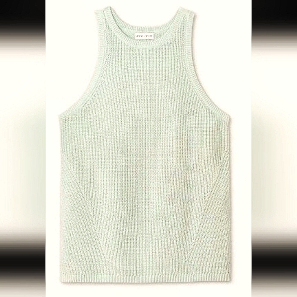 Sage GreeN Knit Top sz 1XL